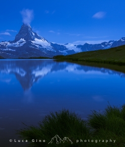 Il Matterhorn all’ora Blu