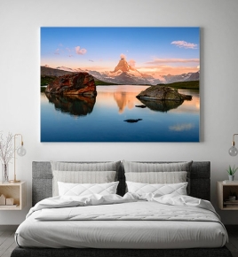 Il Lago Stellisee e il Matterhorn